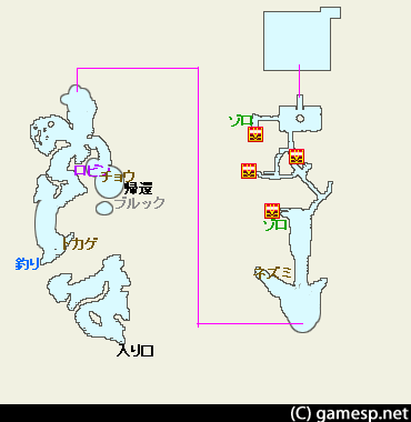 アラバスタ王国のマップ