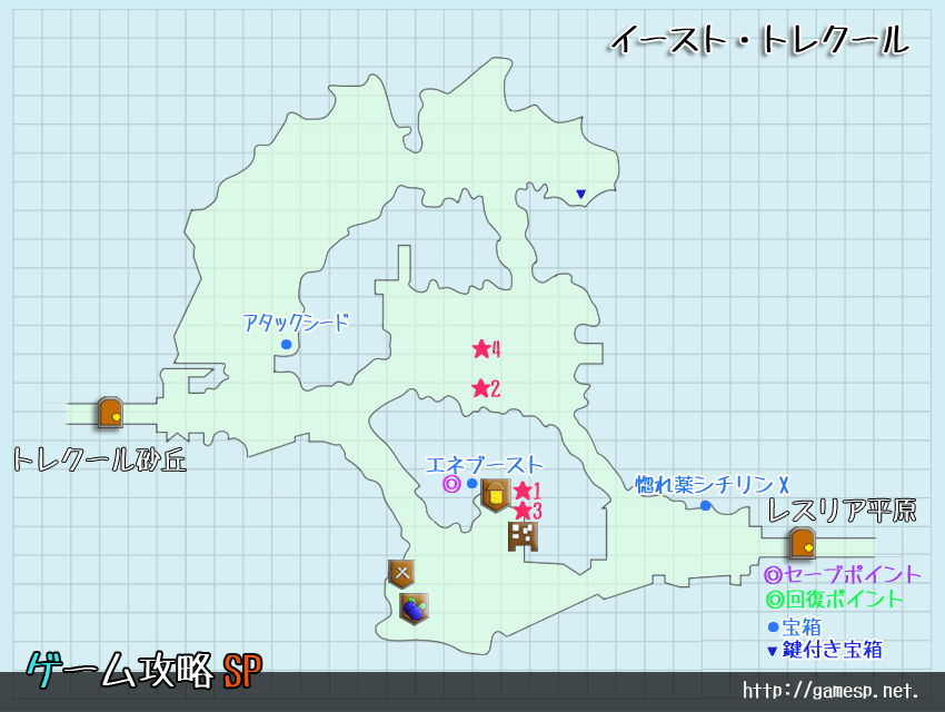 西ダカーフ坑道MAP